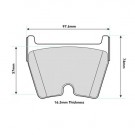 RS5 quattro PBS front Pads 8580 8 performance brake pads thumbnail