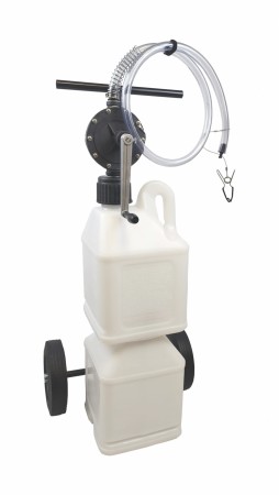 FLO-FAST Dual 19 liter Diesel Exhaust Fuel (DEF) Pump, Container and Cart System