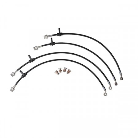 BMW E36 from 316i to 328i none ABS (specific model needed) Braided Brake Lines